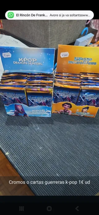 Cromos K-Pop Demon Hunters 1€ ud