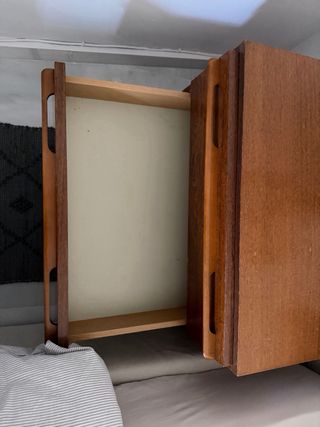 Mesitas de noche de madera, VINTAGE, estilo 60