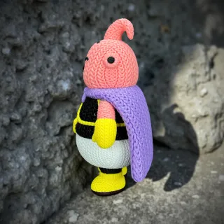 Figura 3D Majin Buu crochet