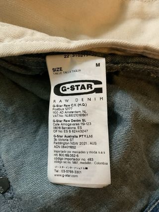 Chaqueta vaquera hombre de G-Star Raw (M)