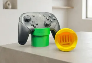 Soporte Mando Pro Switch con Almacenamiento