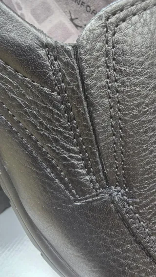 Zapatos Fluchos Talla 42 Negro Piel