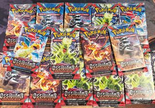 Bustine Pokemon Ossidiana Infuocata