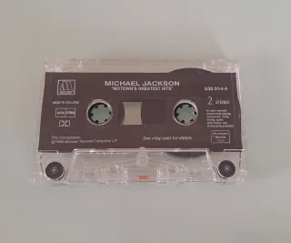 Michael Jackson Motown's Greatest Hits Cassette