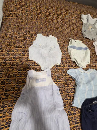 Set 1-3 mesi bimbo lino/cotone