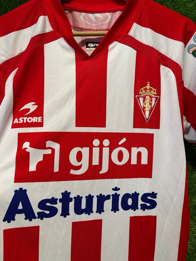 Camiseta Sporting Gijón Astore 08/09