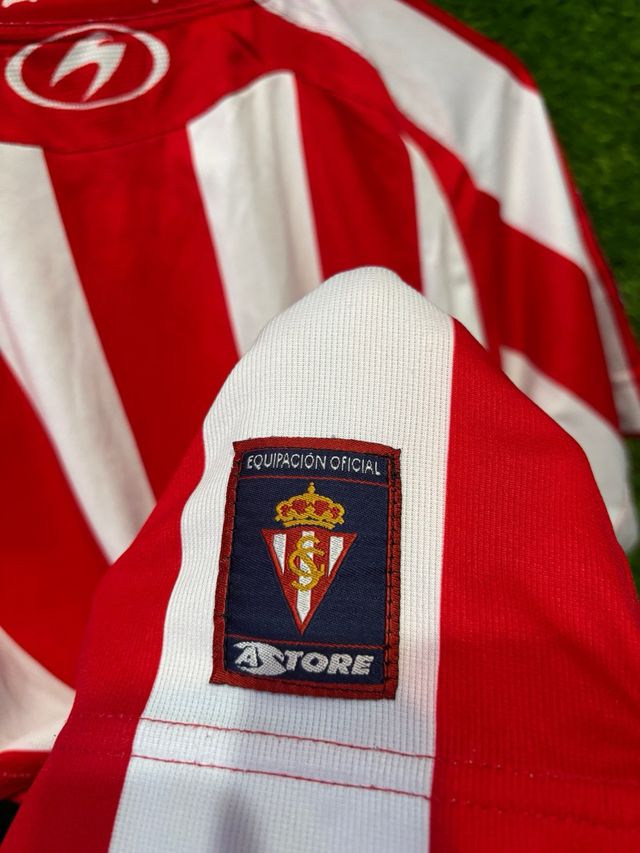Camiseta Sporting Gijón Astore 08/09