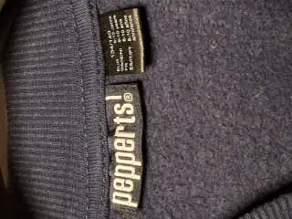 Felpa Pepperts blu 8-10 anni logo university