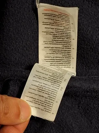 Felpa Pepperts blu 8-10 anni logo university