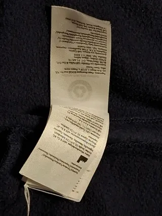 Felpa Pepperts blu 8-10 anni logo university