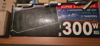 Altavoz Super Bass 300W