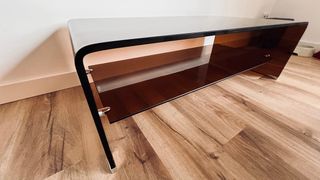 Mesa Centro Cristal Templado Caramelo