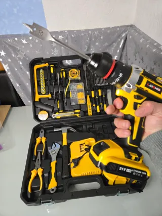 Maletín Herramientas Taladro Atornillador