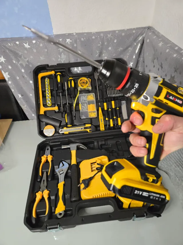 Maletín Herramientas Taladro Atornillador