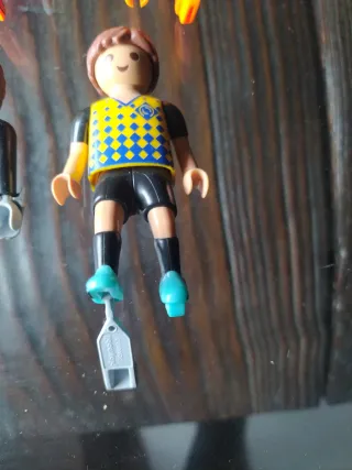 Playmobil 4 figuras fútbol