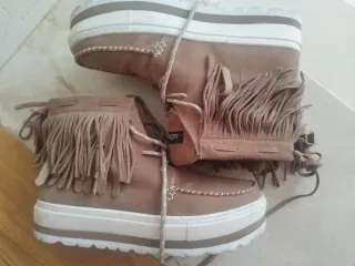 Botas piel Sixty Seven flecos Talla 40 sin uso