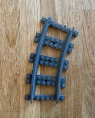 Lego city tren LOTE 40 vías curvas