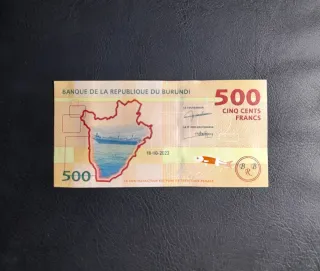 🇧🇮 Billete 500 Francos Burundi