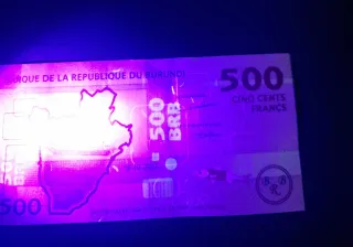 🇧🇮 Billete 500 Francos Burundi