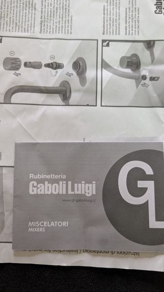 Rubinetto Bagno Gaboli Luigi Kit Completo