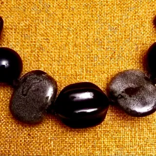 Collar Bonito Negro y Blanco