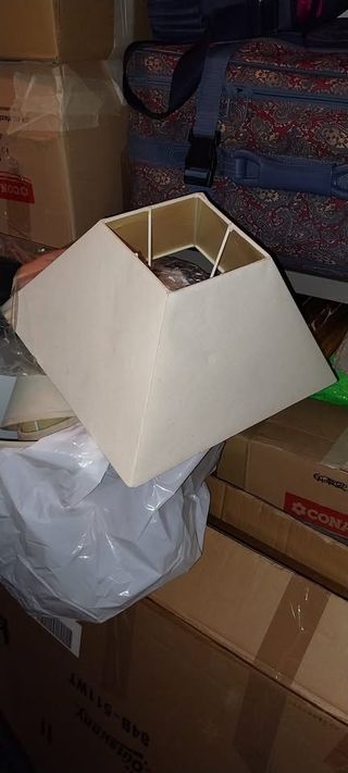 Paralumi per lampade beige in tessuto