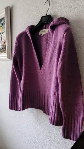 Jersey Lana Capucha Talla L