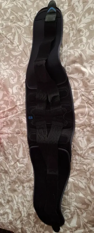 Faja Lumbar Airtex Negra Talla Única