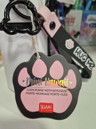 Astuccio portachiavi Legami Panda