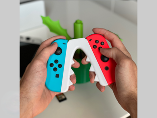 Organizador Mando y Juegos de Switch Mario Bross