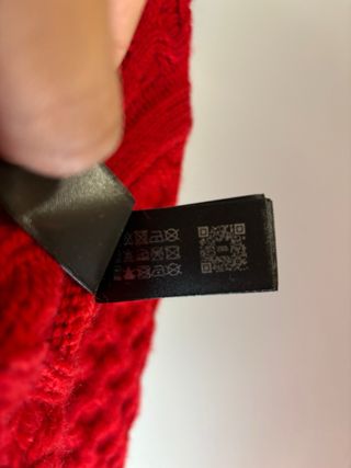 Jersey Zara Rojo Niña