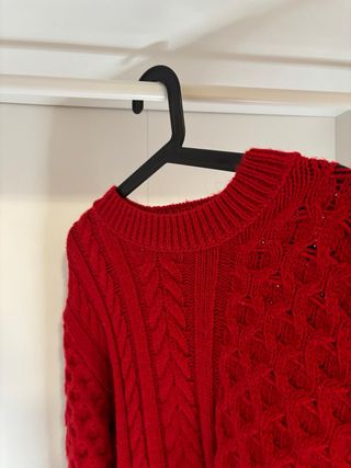 Jersey Zara Rojo Niña