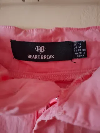 Pantalón Cargo Rosa Heartbreak Talla M