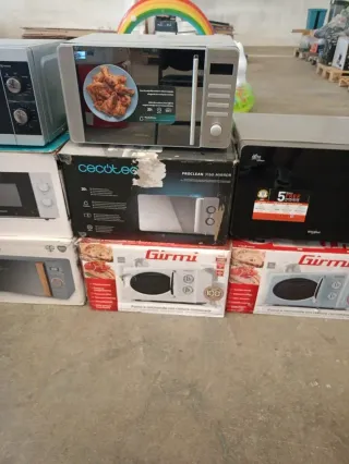 LOTE DE MICROONDAS PARA REPARAR/PIEZAS
