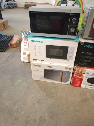 LOTE DE MICROONDAS PARA REPARAR/PIEZAS