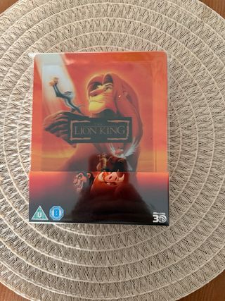 Blu-ray 3D El Rey León Steelbook