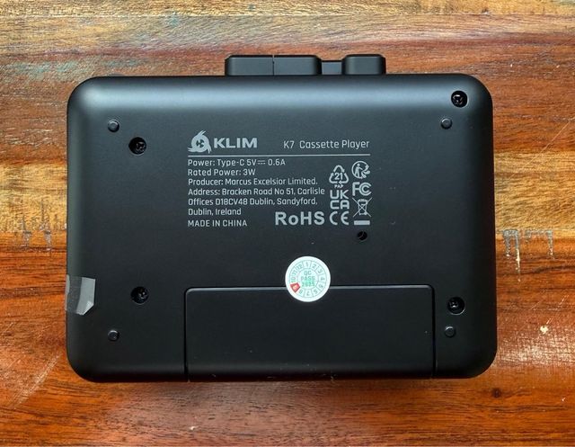 KLIM K7 Lettore Cassette Digitalizzatore Nuovo
