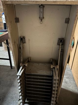 Escalera Altillo Aluminio Fundido