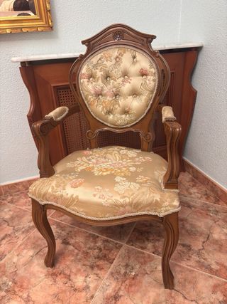 Set di 3 poltrone decorative