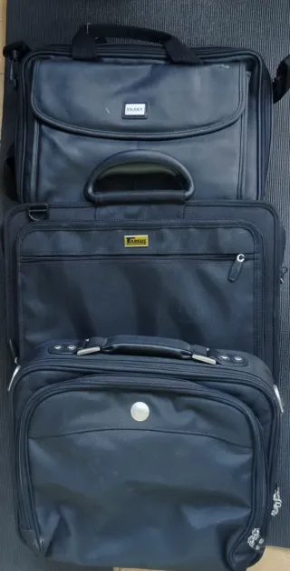 3 Maletines Portadocumentos: Dell, Solidex, Targus