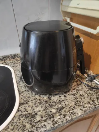 Freidora Philips Negra