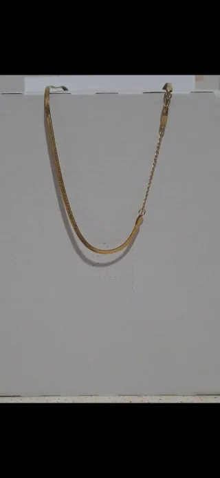 Collana snake dorata