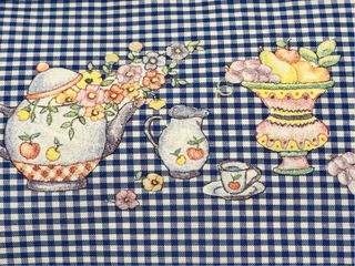 Tela para cortina de cocina