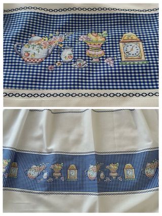 Tela para cortina de cocina