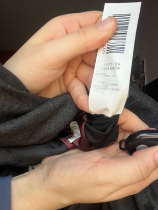 Americana Emidio Tucci Gris lana