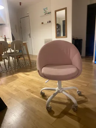 Silla Giratoria Songmics - Rosa