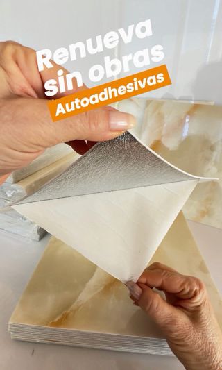 Azulejos Adhesivos Efecto Mármol