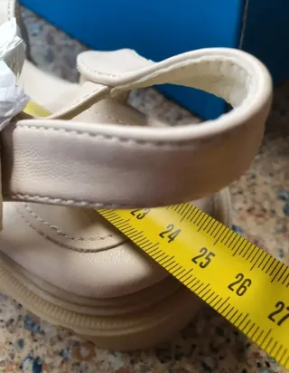 Sandalias Mustang Plataforma Beige