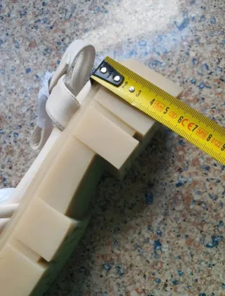 Sandalias Mustang Plataforma Beige