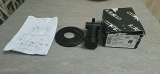 Mezclador Ducha Idelco Negro Opaco